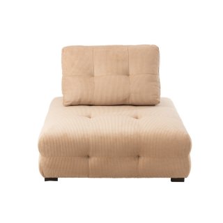 Fauteuil Pouf  CHARLENE Rose Nude